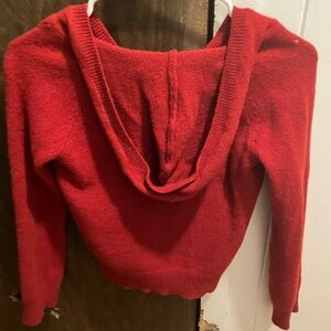Old Navy Vibrant Red Women's Cowl Neck Sweater